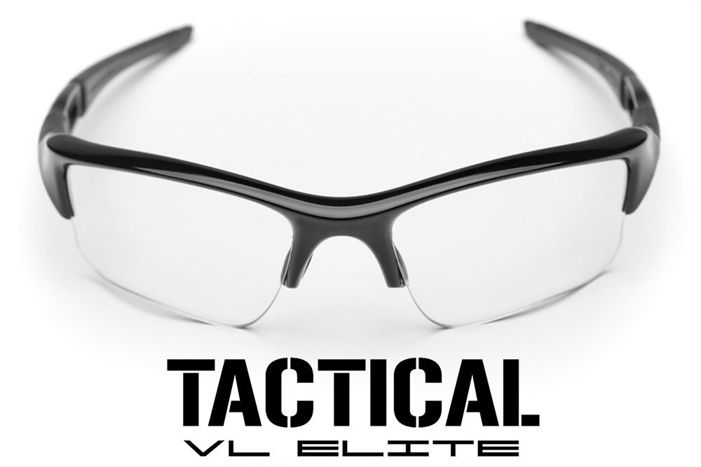NEW VL Tactical Crystal Clear Replacement Lenses For Oakley Flak Jacket